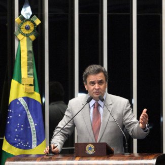 O candidato a presidência, Aecio Neves. Fonte: PSDB MG